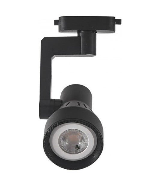 Spot para Trilho Eletrificado Par20 Oko Nordecor Preto para Sala Quarto Cozinha Quadro Bivolt - 2