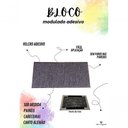 Ver imagem 3 de Bloco Estofado Adesivo Não É Segredo Linho Marrom Claro 40l X 30a