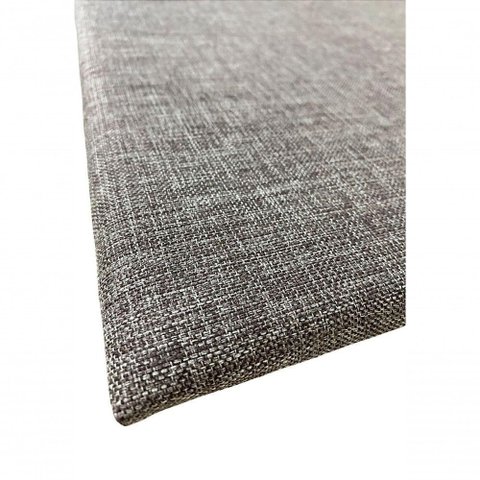 Bloco Estofado Adesivo Não É Segredo Linho Marrom Claro 40l X 30a