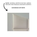 Ver imagem 5 de Cabeceira Estofada Modulada Casal Padrão Facto Branco