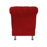 Recamier Taty Casal 140cm Suede Vermelho - 3