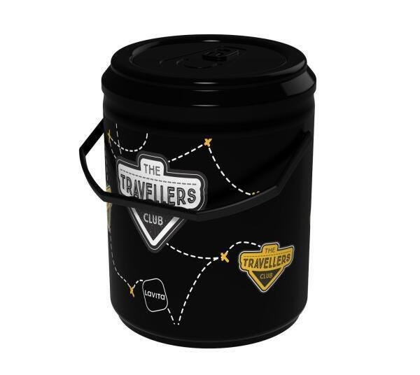 Cooler 12 Latas Travel Preto