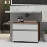 Gabinete de Banheiro Safira 60cm Mdf Rodízio Inferior com Trava - 1