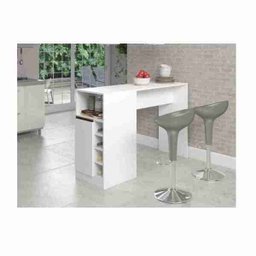 Bancada de Cozinha Londres Branca Manto Móveis - 1