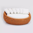 Ver imagem 2 de Chaise Concha Essencial 1,60m em Corda Náutica Jardim Sala Varanda