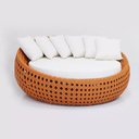 Ver imagem 1 de Chaise Concha Essencial 1,60m em Corda Náutica Jardim Sala Varanda