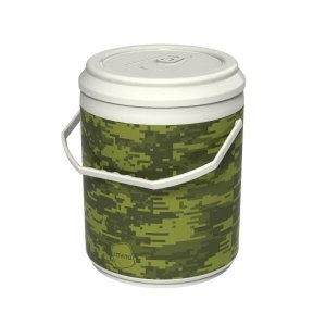 Cooler 12 Latas Camuflado Branco