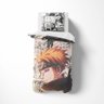 Edredom Solteiro 2 Peças Anime Naruto Shippuden Mangá Pain - 1