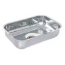 Cuba N° 02 56X34Cm Aço Inox Válvula/Sifão Tecnocuba 14Cm - 1