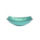 Ver imagem 1 de Cuba De Vidro Oval Chanfrada 51Cm Verde