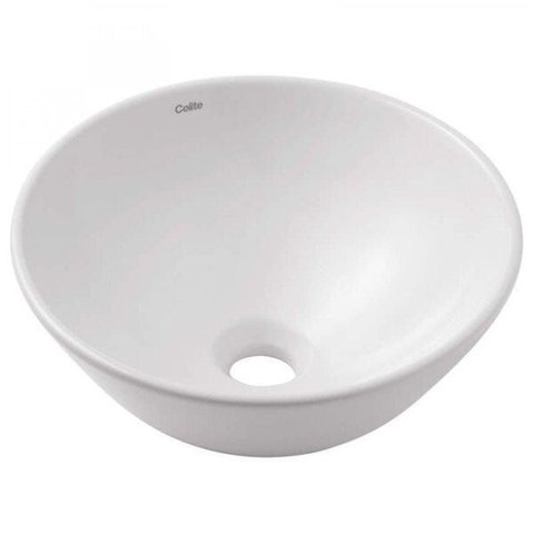 Cuba de Apoio 35cm sem Mesa Branco Basic R1 Celite