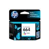 Cartucho HP 664 F6V28AB Colorido 2ml para 1115 2136 3636 3836 4536 4676 - 1