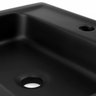 Cuba De Apoio Com Pia Retangular (Preta Fosca) - 3