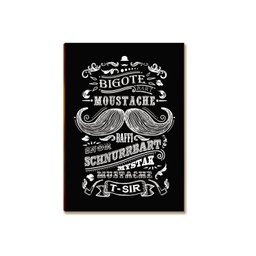 Placa Mdf Barbearia Rústica Decorativa Parede Tam A4 Br10 - 2