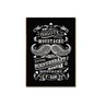 Placa Mdf Barbearia Rústica Decorativa Parede Tam A4 Br10 - 2