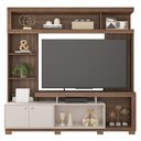 Ver imagem 3 de Estante Home Bambam Para TV até 65 Polegadas Marrom Caemmun