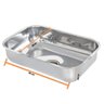 Cuba Para Cozinha Alto Brilho De Sobrepor 46X30X11 - Kit 03 - 5