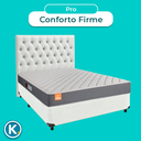 Ver imagem 4 de Kit Cabeceira + Cama Box + Colchão Casal D23 Pro Inducol