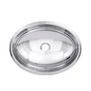 Ver imagem 1 de Cuba Oval 36x26,0 Cm Alt 110mm Peq Aço Inox 304 Tecnocuba