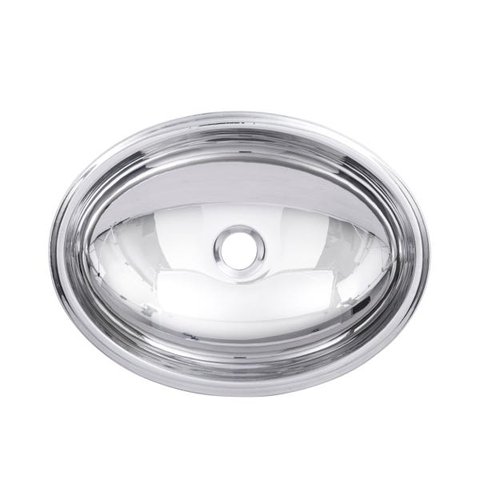 Cuba oval 36X26,0 cm alt 110mm peq aço inox 304 tecnocuba