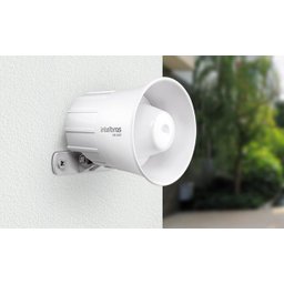 Sirene Para Alarme Inteligente Sistema De Segurança Intelbras Sir 1000 Alta Potência Som 105 Db Bran - 6