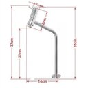 Ver imagem 2 de Cuba De Vidro Oval 47Cm Vermelho Cereja + Válvula + Torneira