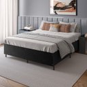 Ver imagem 2 de Base Cama Casal Box 1,40 Desmontada na Caixa - Embalagem Compacta Preta