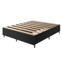 Ver imagem 3 de Base Cama Casal Box 1,40 Desmontada na Caixa - Embalagem Compacta Preta