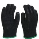 Ver imagem 1 de 12 Pares Luvas de Algodão Preta C/ Pigmento - Ldi Safety