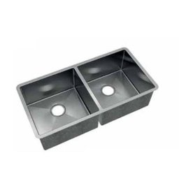 Cuba Dupla de Embutir Retta Lr40/40 82x40cm Inox Escovado - Mekal - 1