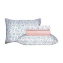 Ver imagem 1 de Jogo de Cama Duplo Queen 4 Peças 140 Fios 250x240cm Clarice Realce Premium - Sultan