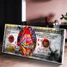 Quadro Dolar Bitcoin Art de Rua Moderno:140x70 cm/BORDA INFINITA - 1