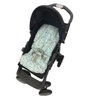 Colchonete Para Carrinho De Bebê Universal Floral Turquesa - 1