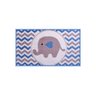 Tapete Infantil 0,57x1,00 Funny Elefante Azul - 2
