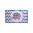 Ver imagem 2 de Tapete Infantil 0,57x1,00 Funny Elefante Azul