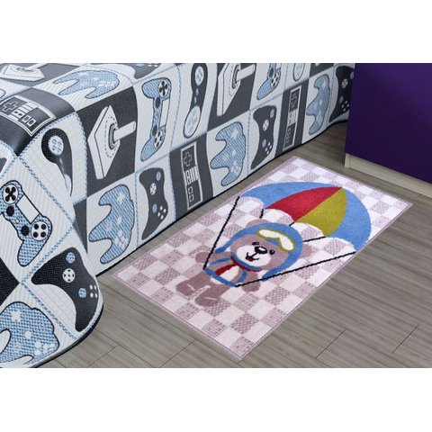 Tapete Infantil 0,57x1,00 Funny Paraquedista