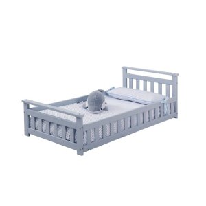 Cama Infantil com Grade Bella Azul