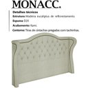 Ver imagem 3 de Cabeceira Casal 140 cm Monacc Linho SL 76 Peer