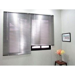 Persiana Alumínio 25mm 200larg x 220alt Cinza Metálica (2pçs) - 2