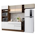 Ver imagem 3 de Armário de Cozinha Completa 290cm Branco/Crema Safira Madesa 03