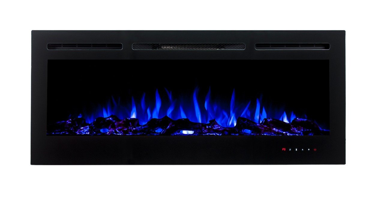 LAREIRA ELETRICA, TELA 55", TENSAO 127V, FREQUENCIA 60HZ, POTENCIA 1500W, IPXO, CLASSE I - COR PRETA - 2