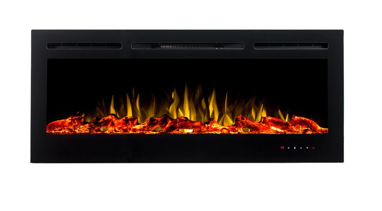 LAREIRA ELETRICA, TELA 55", TENSAO 127V, FREQUENCIA 60HZ, POTENCIA 1500W, IPXO, CLASSE I - COR PRETA - 3