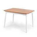 Ver imagem 1 de Mesa de Jantar Colonial Clássica Rústica Retangular Branca/mel