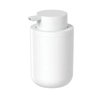 Porta Sabonete Líquido Bold Branco Fosco Dispenser Sabonete 300ml Banheiro ou - 1