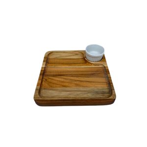 Tábua para Servir Hamburguer Lanche Petisco Churrasco