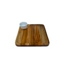 Ver imagem 2 de Tábua para Servir Hamburguer Lanche Petisco Churrasco