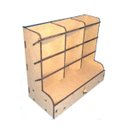 Ver imagem 3 de Porta Lápis + Porta Treco Organizador Mesa Escritório