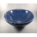 Ver imagem 1 de Cuba Redonda Stone Master 34x13cm- Mármore Blue Light