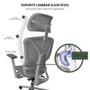 Ver imagem 2 de Cadeira Escritório Ergonômica Wt03 com Apoio Suporte Lombar