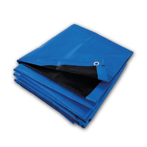 Lona Azul/Preto 3x2m 190g